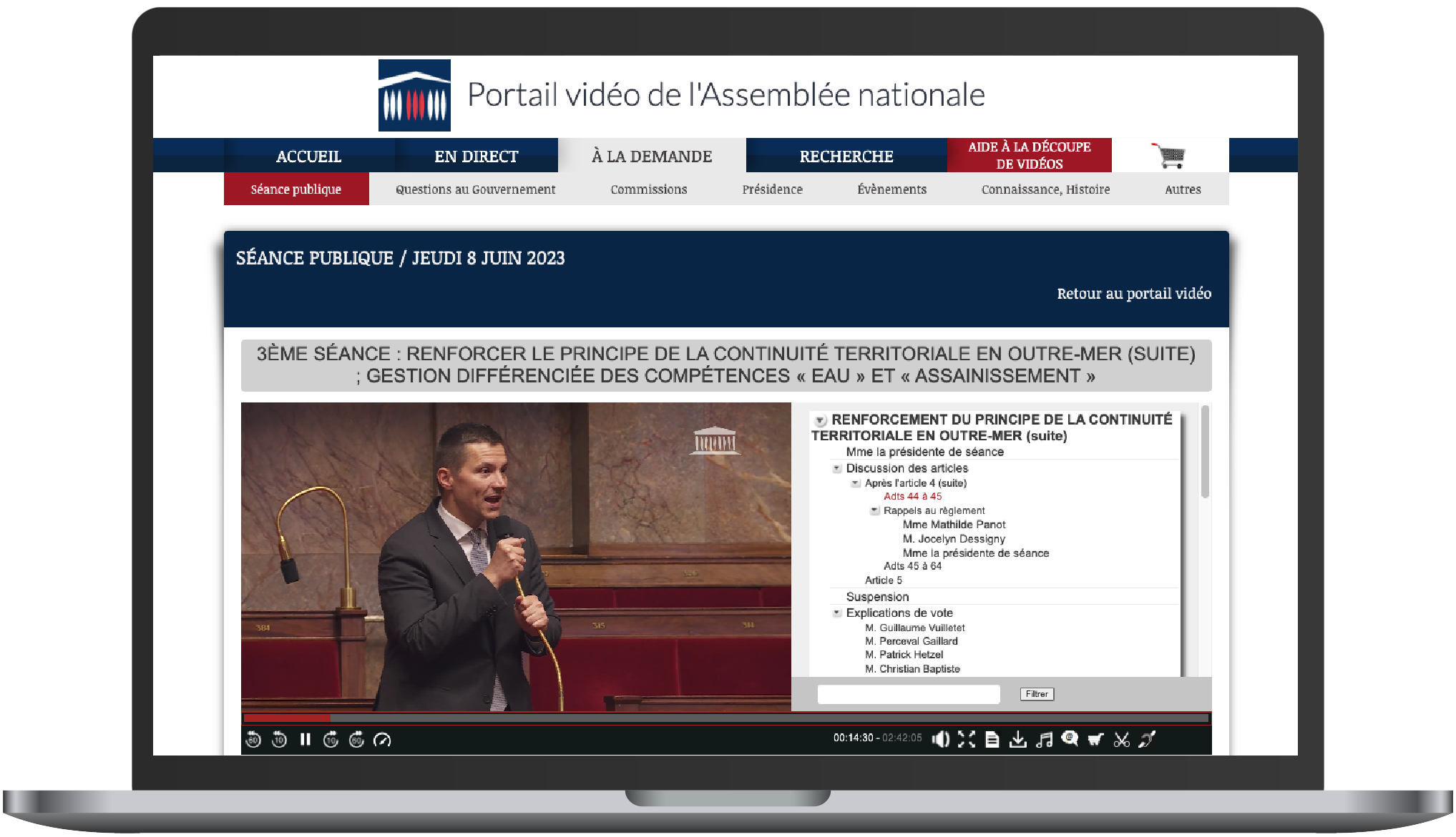 French National Assembly uses Vodalys platform